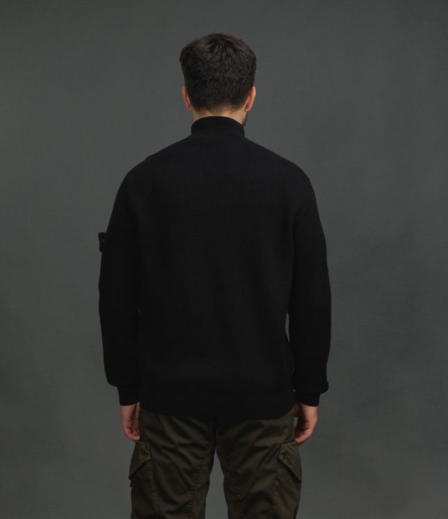 Чоловічий светр STONE ISLAND 155100126-S00D8 V0029, колір чорний | Ціна 25999 грн, фото 6