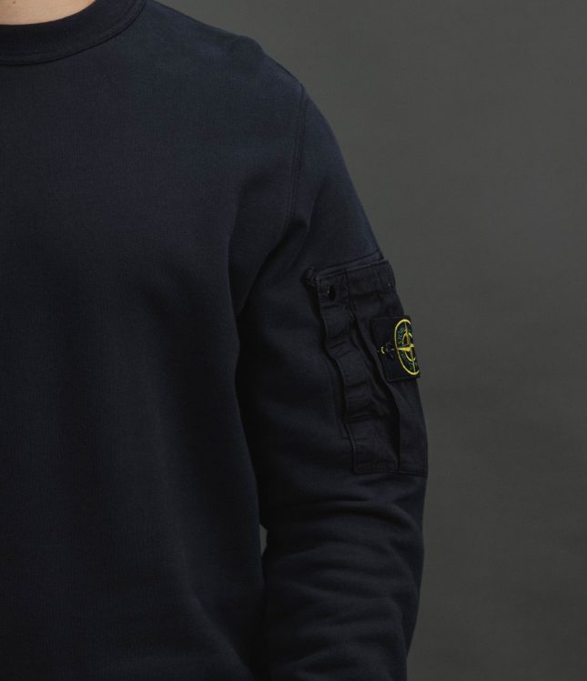 Чоловічий світшот STONE ISLAND 156100019-S0410 V0020, колір синій | Ціна 19999 грн, фото 4