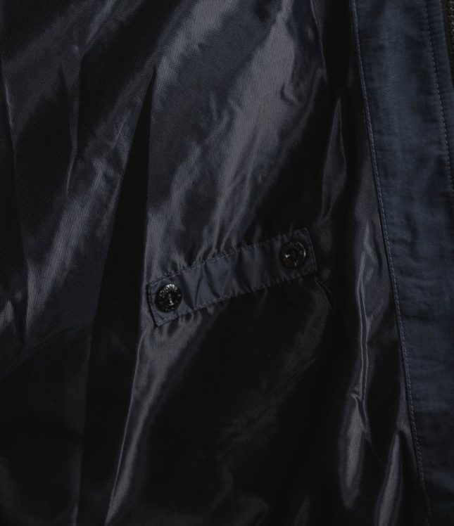 Чоловіча куртка STONE ISLAND GARMENT DYED CRINKLE REPS NY 154100001-S0A23 V0020, колір синій | Ціна 35999 грн, фото 9