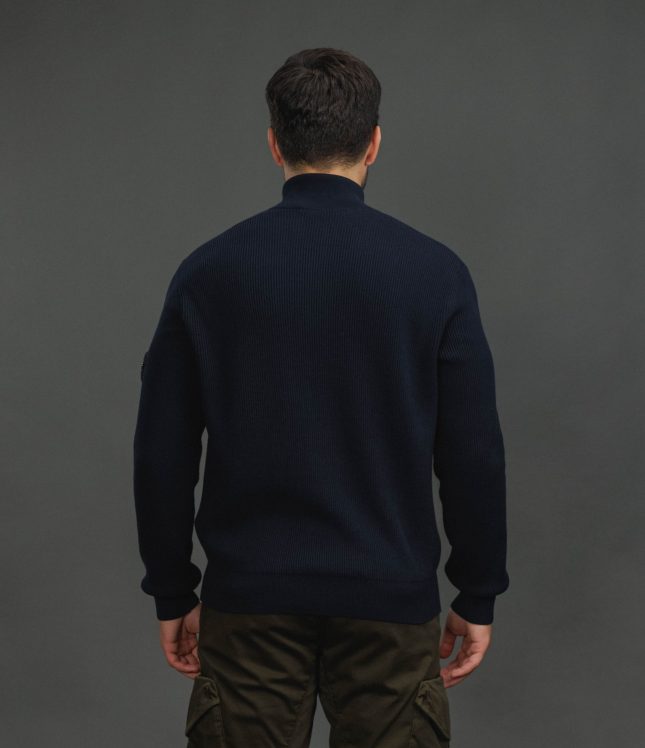 Чоловічий светр STONE ISLAND 155100126-S00D8 V0020, колір синій | Ціна 25999 грн, фото 6