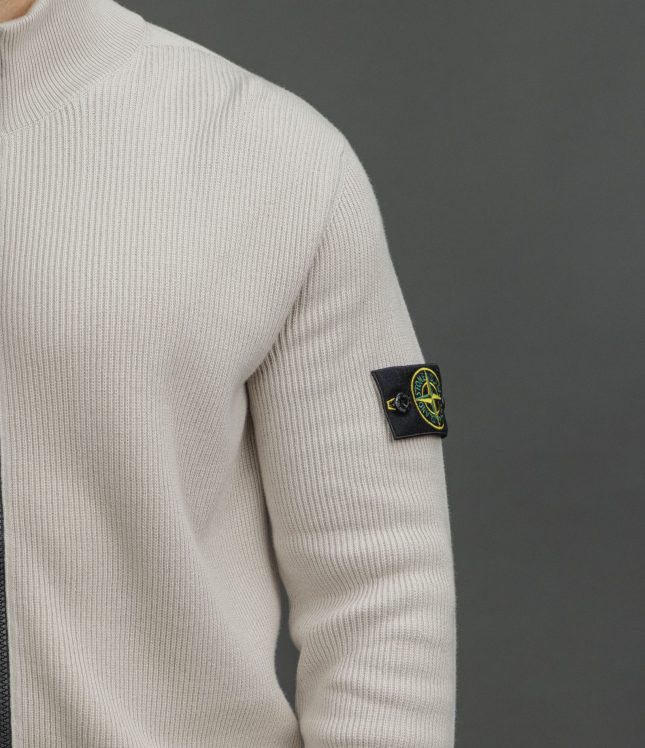 Чоловічий светр STONE ISLAND 155100126-S00D8 V0095, колір бежевий | Ціна 25999 грн, фото 4