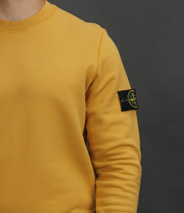 Чоловічий світшот STONE ISLAND 156100060-S0051 V0034, колір жовтий | Ціна 15499 грн, фото 4