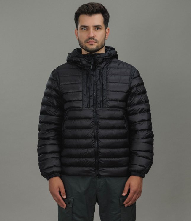 Чоловіча куртка C.P. COMPANY D.D. SHELL GOGGLE JACKET CMOW021A 110416A COL:999, колір чорний | Ціна 32499 грн, фото 2
