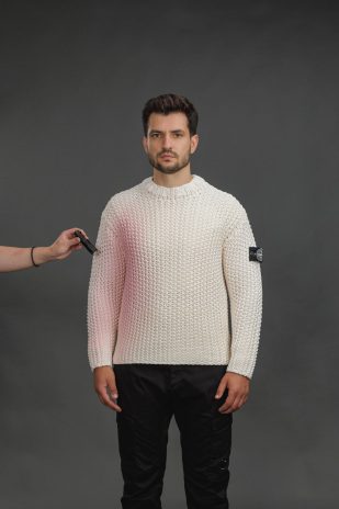 Чоловічий светр STONE ISLAND 155100057-S00W1 V0016, колір бежевий