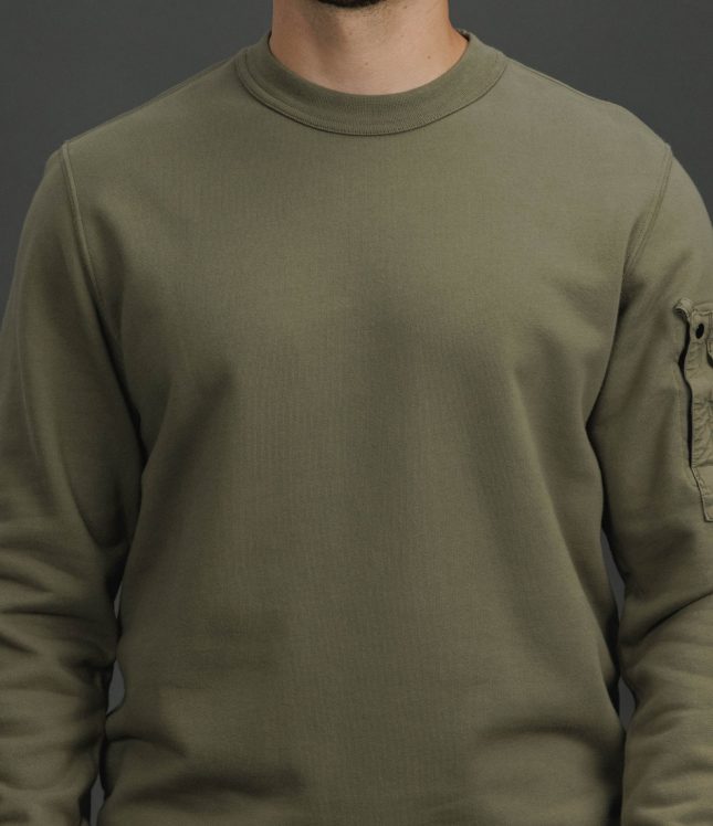 Чоловічий світшот STONE ISLAND 156100019-S0410 V005G, колір зелений | Ціна 19999 грн, фото 3
