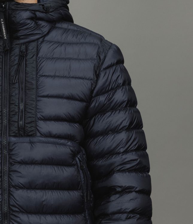 Чоловіча куртка C.P. COMPANY D.D. SHELL GOGGLE JACKET CMOW021A 110416A COL:888, колір синій | Ціна 32499 грн, фото 4