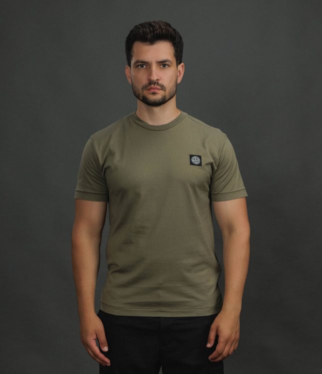 Чоловіча футболка STONE ISLAND 152100027-S0013 V005G, колір зелений | Ціна 9499 грн, фото 2