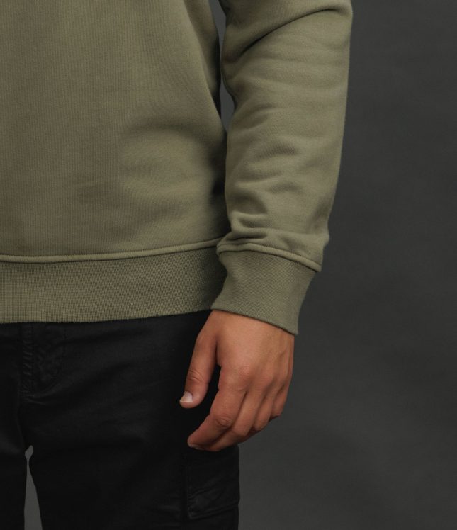Чоловічий світшот STONE ISLAND 156100019-S0410 V005G, колір зелений | Ціна 19999 грн, фото 5