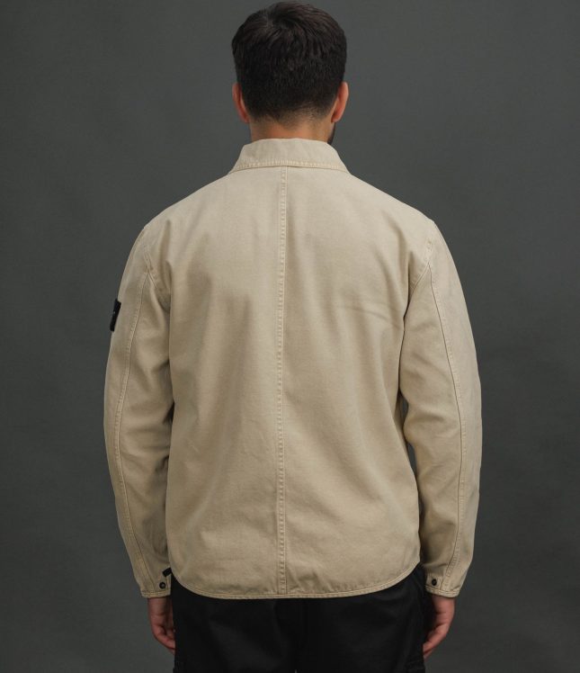 Чоловічий оверширт STONE ISLAND 151200014-S0184 V019A, колір бежевий | Ціна 26499 грн, фото 7