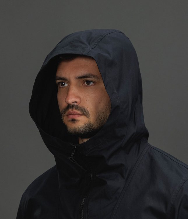 Чоловіча куртка STONE ISLAND ALL-WEATHER COTTON CANVAS S.I. GHOST 154100037-S0F01 V0029, колір чорний | Ціна 62999 грн, фото 3