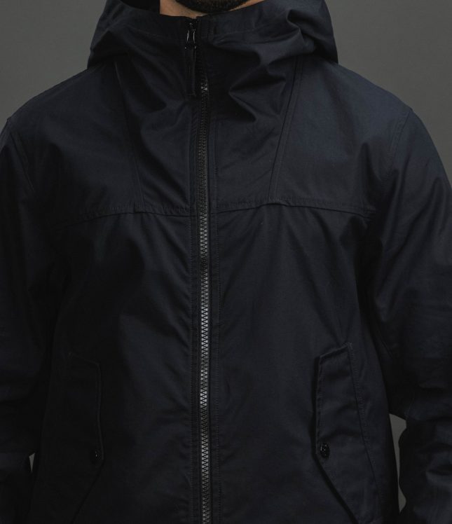 Чоловіча куртка STONE ISLAND ALL-WEATHER COTTON CANVAS S.I. GHOST 154100037-S0F01 V0029, колір чорний | Ціна 62999 грн, фото 4