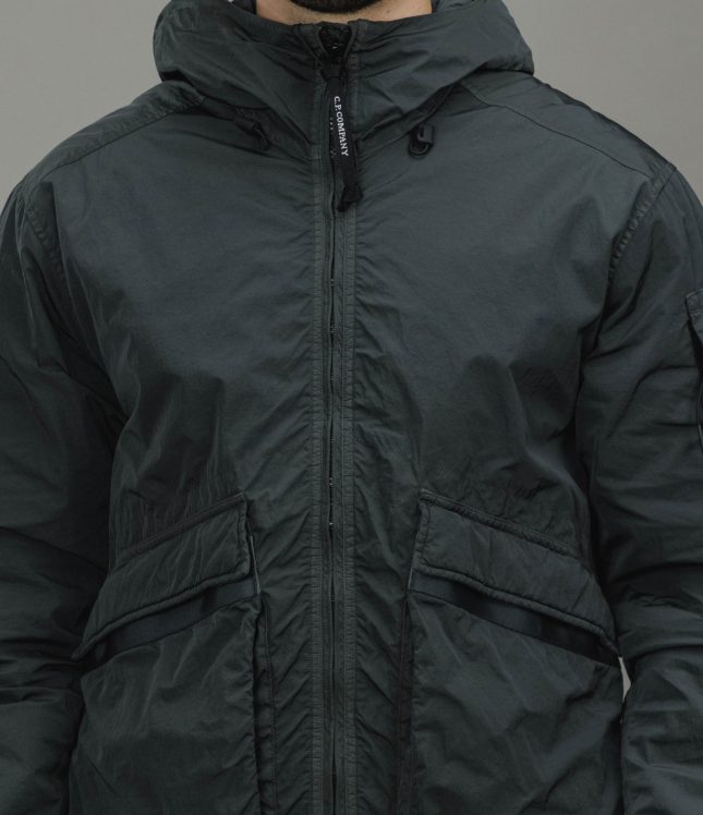Чоловіча куртка C.P. COMPANY HEAVY CHROME GOGGLE JACKET CMOW034A 110535G COL:985, колір сірий | Ціна 36999 грн, фото 3