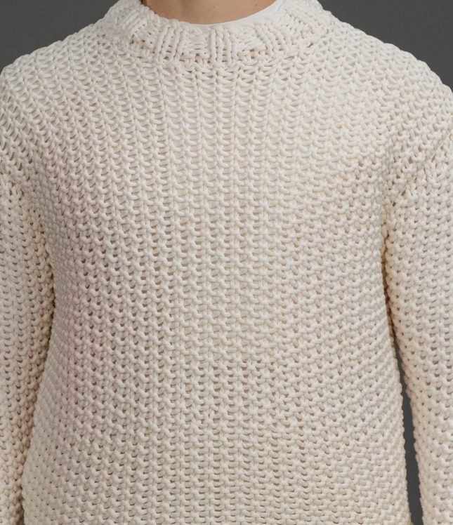 Чоловічий светр STONE ISLAND 155100057-S00W1 V0016, колір бежевий | Ціна 105499 грн, фото 5