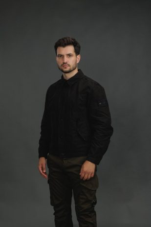 Чоловіча куртка STONE ISLAND DAVID LIGHT-TC S.I. GHOST 154100036-S0F33 V0029, колір чорний
