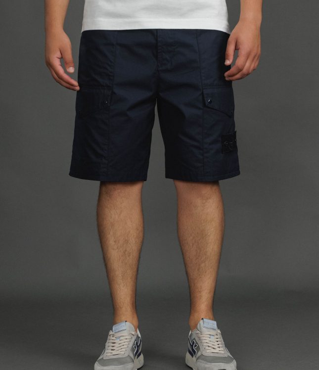 Чоловічі шорти STONE ISLAND 15L100004-S0F01 V0020, колір синій | Ціна 23999 грн, фото 2