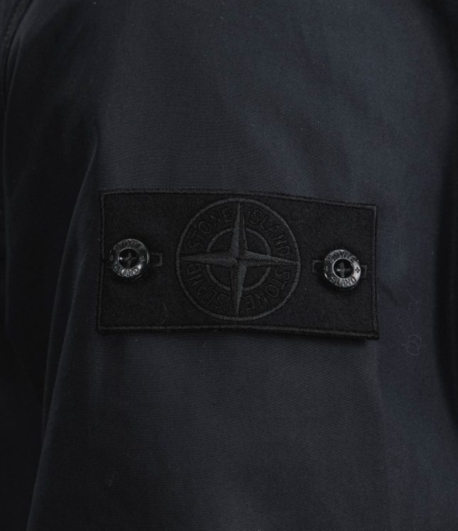 Чоловіча куртка STONE ISLAND ALL-WEATHER COTTON CANVAS S.I. GHOST 154100037-S0F01 V0029, колір чорний | Ціна 62999 грн, фото 10