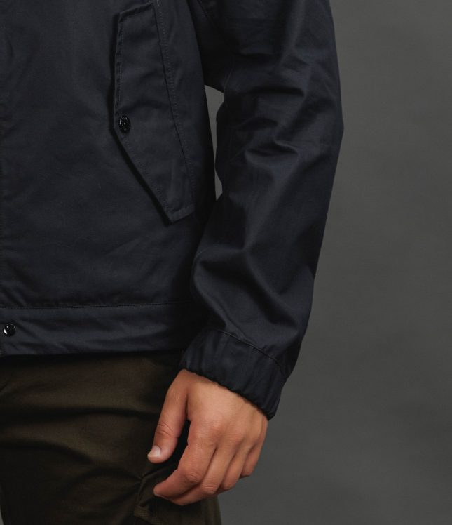 Чоловіча куртка STONE ISLAND ALL-WEATHER COTTON CANVAS S.I. GHOST 154100037-S0F01 V0029, колір чорний | Ціна 62999 грн, фото 6