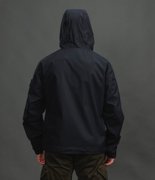Чоловіча куртка STONE ISLAND ALL-WEATHER COTTON CANVAS S.I. GHOST 154100037-S0F01 V0029, колір чорний | Ціна 62999 грн, фото 7