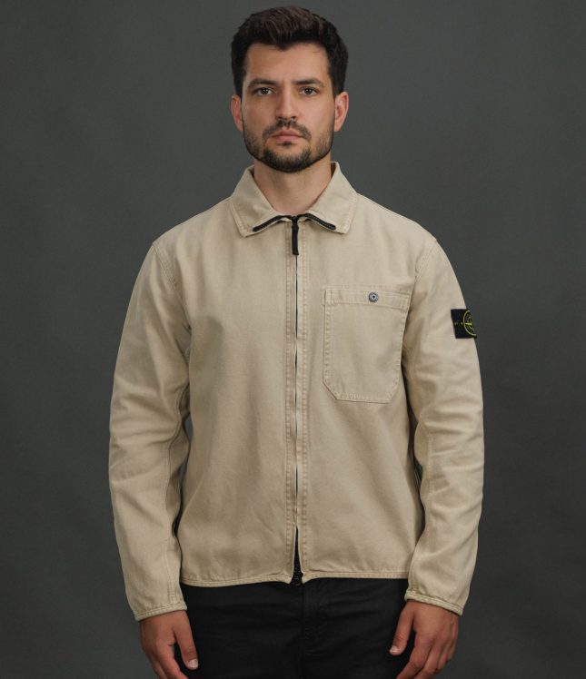 Чоловічий оверширт STONE ISLAND 151200014-S0184 V019A, колір бежевий | Ціна 26499 грн, фото 2