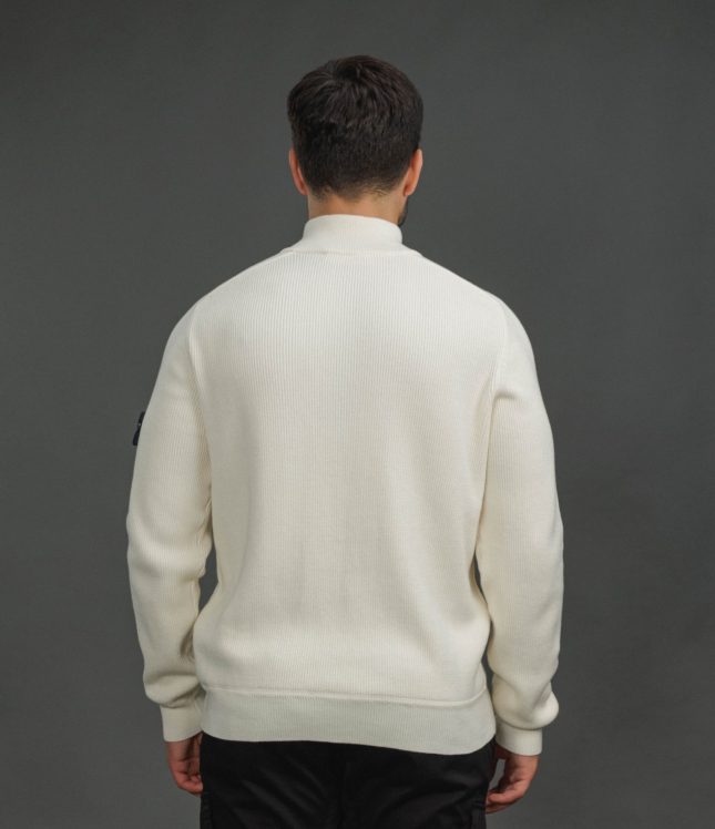 Чоловічий светр STONE ISLAND 155100124-S00D8 V0093, колір бежевий | Ціна 23999 грн, фото 6