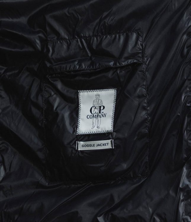 Чоловіча куртка C.P. COMPANY D.D. SHELL GOGGLE JACKET CMOW021A 110416A COL:999, колір чорний | Ціна 32499 грн, фото 7
