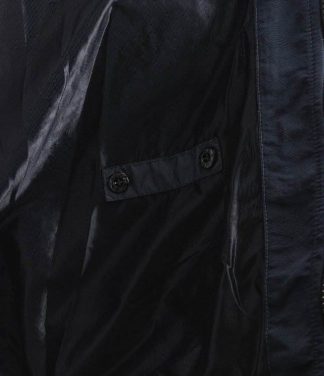 Чоловіча куртка STONE ISLAND GARMENT DYED CRINKLE REPS NY 154100001-S0A23 V0020, колір синій | Ціна 35999 грн, фото 9