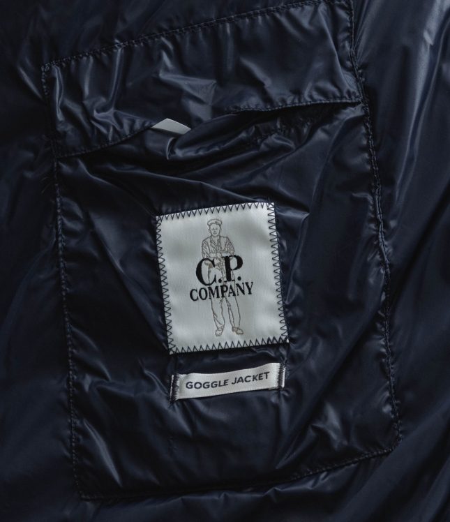 Чоловіча куртка C.P. COMPANY D.D. SHELL GOGGLE JACKET CMOW021A 110416A COL:888, колір синій | Ціна 32499 грн, фото 8