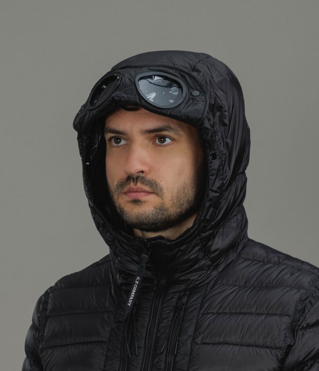 Чоловіча куртка C.P. COMPANY D.D. SHELL GOGGLE JACKET CMOW021A 110416A COL:999, колір чорний | Ціна 32499 грн, фото 6