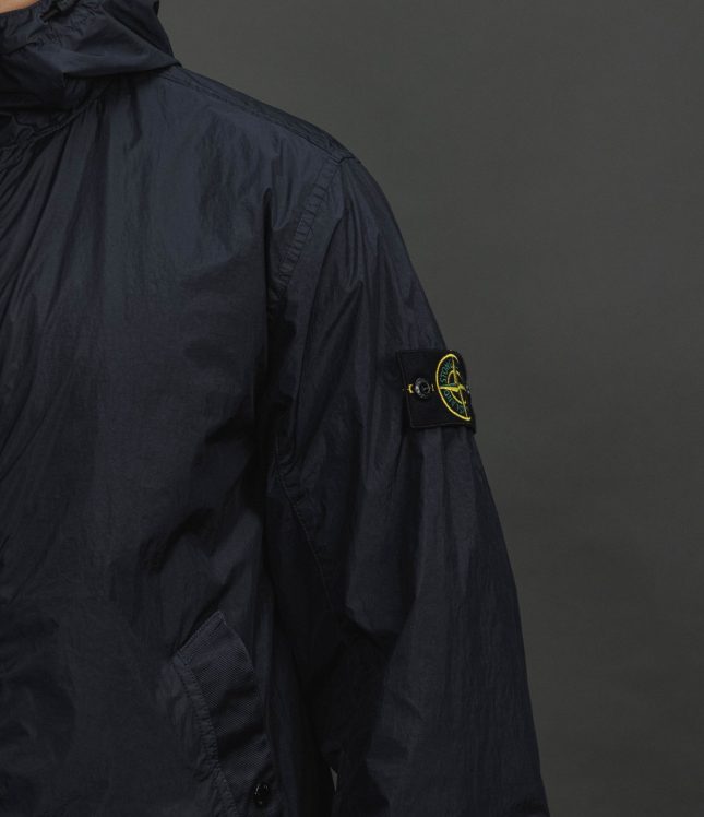 Чоловіча куртка STONE ISLAND GARMENT DYED CRINKLE REPS NY 154100001-S0A23 V0020, колір синій | Ціна 35999 грн, фото 5