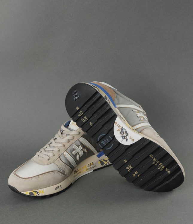 Чоловічі кросівки PREMIATA LANDER 8010, колір бежевий | Ціна 12399 грн, фото 5
