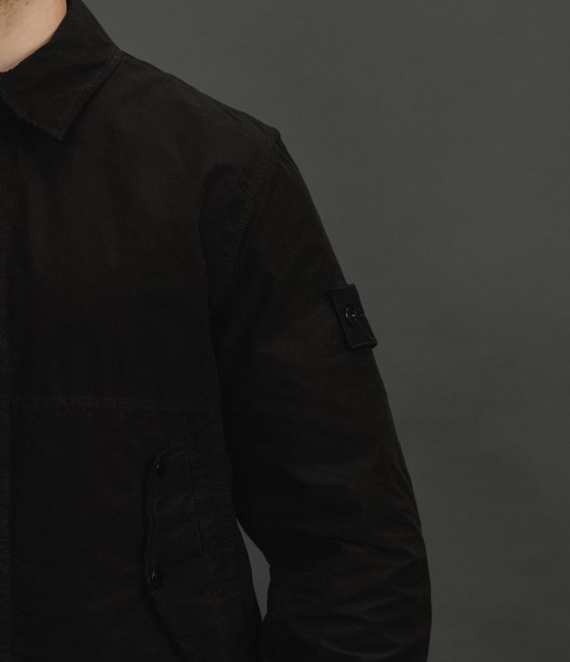 Чоловіча куртка STONE ISLAND DAVID LIGHT-TC S.I. GHOST 154100036-S0F33 V0029, колір чорний | Ціна 53499 грн, фото 5