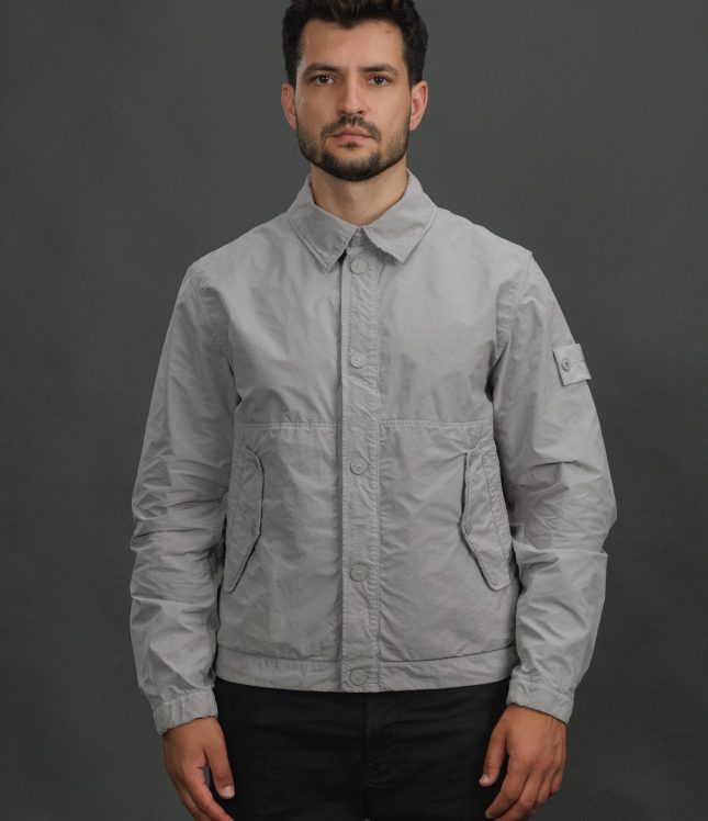 Чоловіча куртка STONE ISLAND DAVID LIGHT-TC S.I. GHOST 154100036-S0F33 V0064, колір сірий | Ціна 53499 грн, фото 3