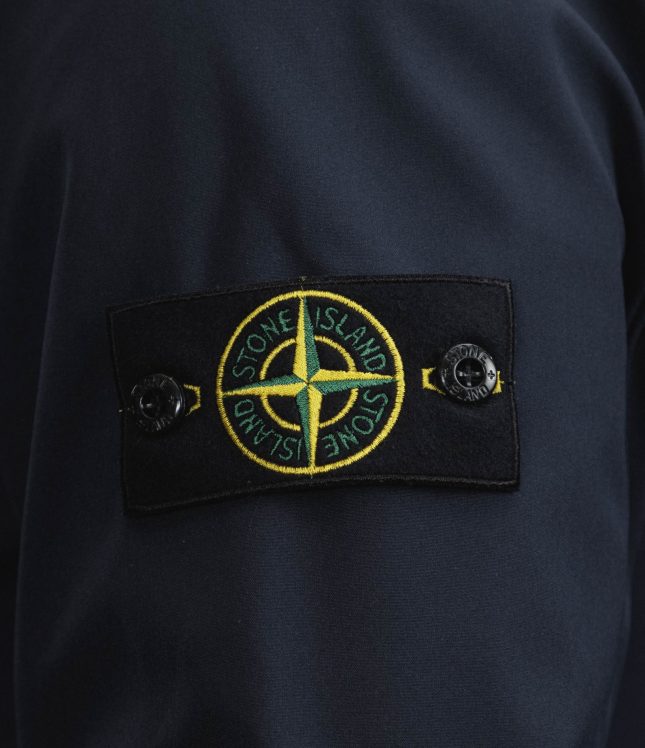 Чоловіча куртка STONE ISLAND LIGHT SOFT SHELL-R e.dye® TECHNOLOGY 154100118-S0A22 V0020, колір синій | Ціна 35999 грн, фото 10