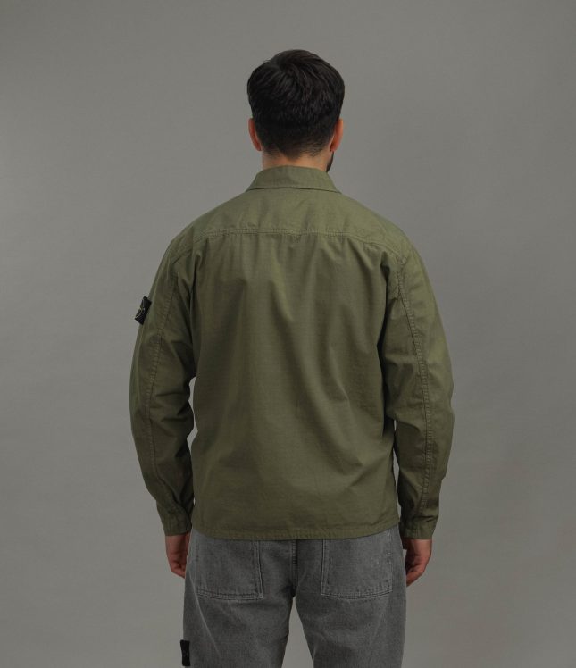Чоловічий оверширт STONE ISLAND 151200005-S0298 V005G, колір зелений | Ціна 27499 грн, фото 9
