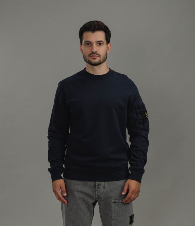 Чоловічий світшот STONE ISLAND 156100019-S0410 V0020, колір синій | Ціна 19999 грн, фото 2