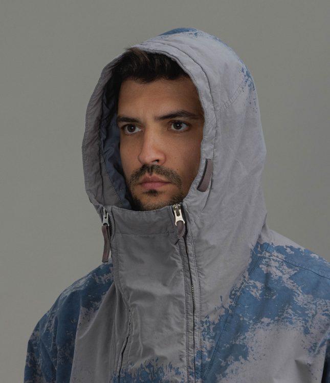Чоловіча куртка STONE ISLAND HAND PAINTED DAVID LIGHT-TC 15Q100031-S0434 V0060, колір сірий | Ціна 112999 грн, фото 10