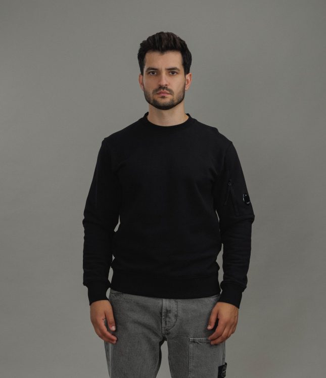 Чоловічий світшот C.P. COMPANY CMSS022A 005086W COL:999, колір чорний | Ціна 9999 грн, фото 2