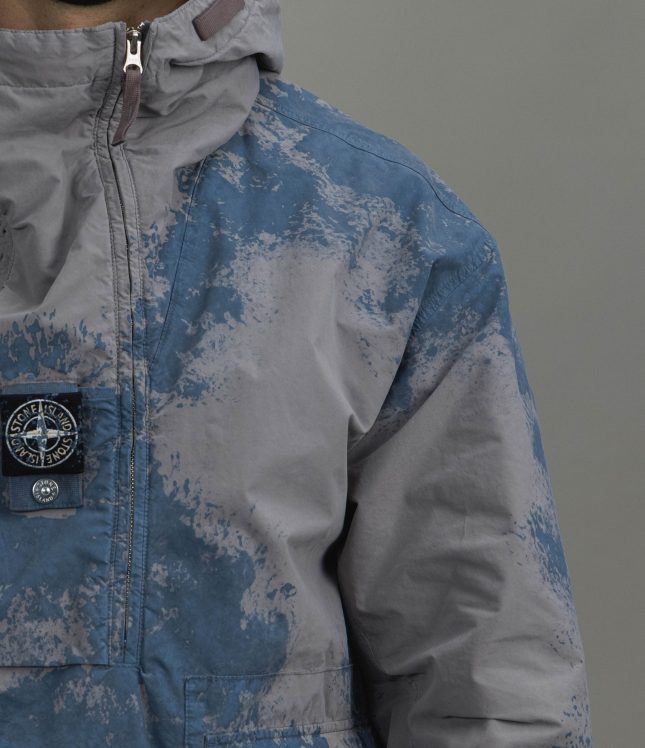 Чоловіча куртка STONE ISLAND HAND PAINTED DAVID LIGHT-TC 15Q100031-S0434 V0060, колір сірий | Ціна 112999 грн, фото 4