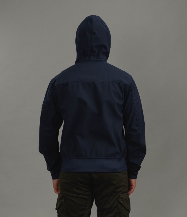 Чоловіча куртка STONE ISLAND LIGHT SOFT SHELL-R e.dye® TECHNOLOGY 154100118-S0A22 V0020, колір синій | Ціна 35999 грн, фото 9