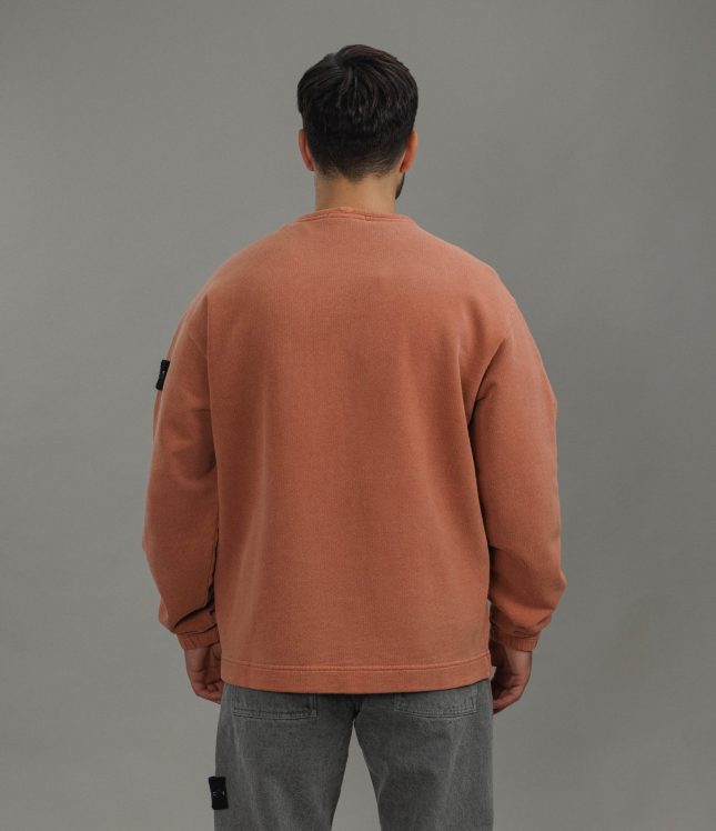 Чоловічий світшот STONE ISLAND MINERAL DYED 156100028-S00T7 V0015, колір рожевий | Ціна 33999 грн, фото 7