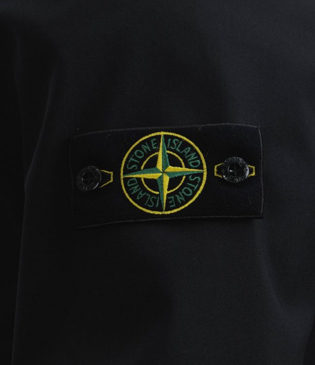 Чоловіча куртка STONE ISLAND SOFT SHELL-R e.dye® TECHNOLOGY 15Q100004-S0B22 V0029, колір чорний | Ціна 36999 грн, фото 7