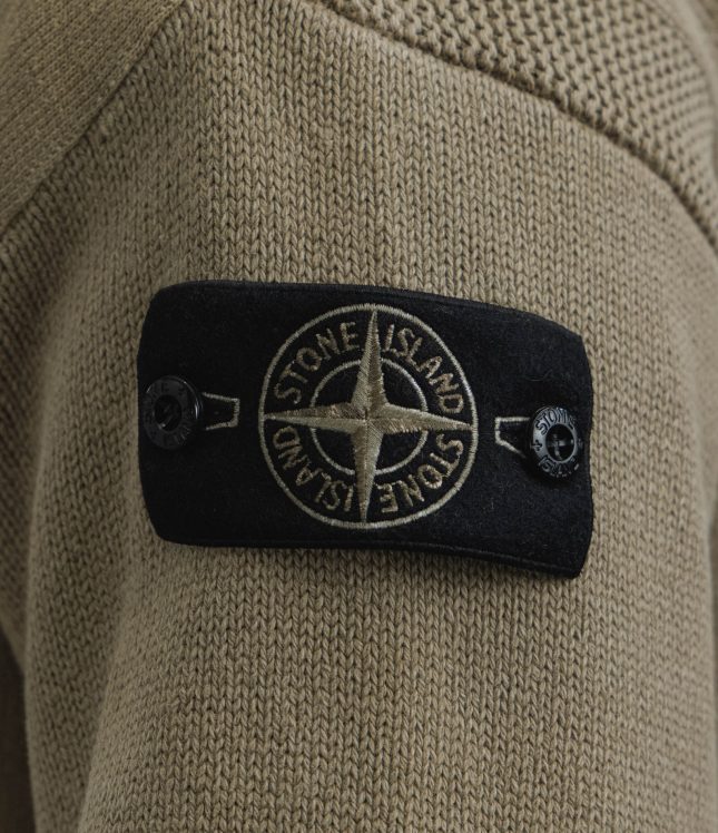 Чоловіче худі STONE ISLAND MIXED FABRIC IN MINERAL DYED 155100033-S00TB V005G, колір зелений | Ціна 47999 грн, фото 8