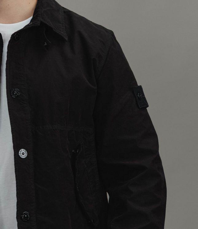 Чоловіча куртка STONE ISLAND DAVID LIGHT-TC S.I. GHOST 154100036-S0F33 V0029, колір чорний | Ціна 53499 грн, фото 9
