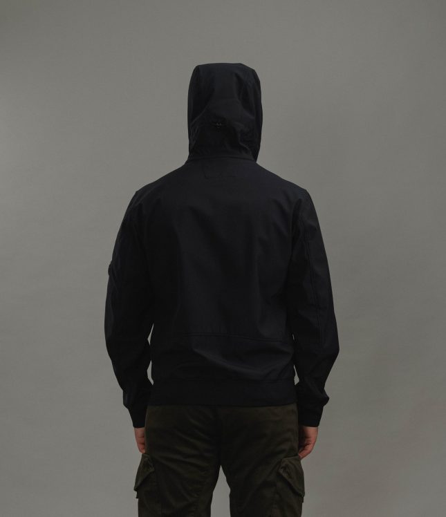 Чоловіча куртка C.P. COMPANY SHELL-R MEDIUM JACKET CMOW729A 005968A COL:999, колір чорний | Ціна 20499 грн, фото 10