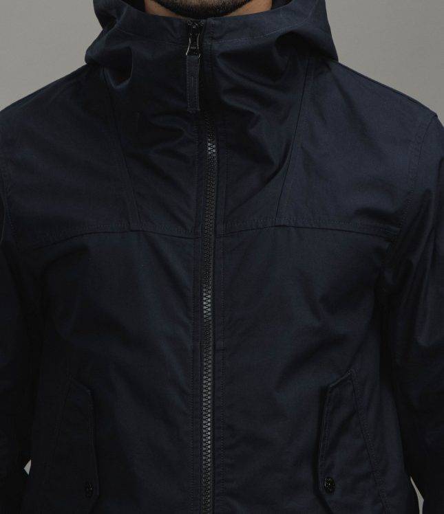 Чоловіча куртка STONE ISLAND ALL-WEATHER COTTON CANVAS S.I. GHOST 154100037-S0F01 V0029, колір чорний | Ціна 62999 грн, фото 3