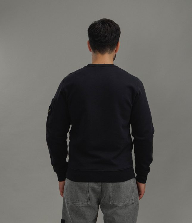 Чоловічий світшот STONE ISLAND 156100019-S0410 V0029, колір чорний | Ціна 19999 грн, фото 8