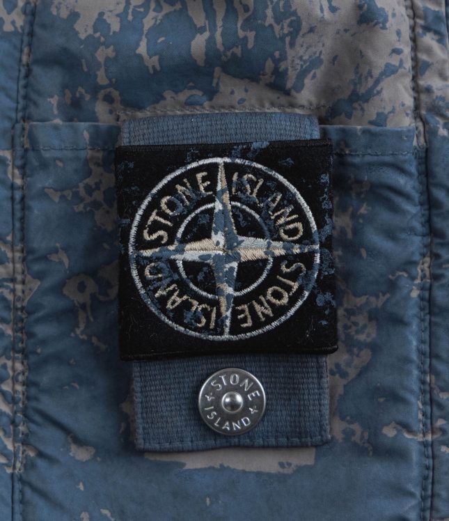 Чоловіча куртка STONE ISLAND HAND PAINTED DAVID LIGHT-TC 15Q100031-S0434 V0060, колір сірий | Ціна 112999 грн, фото 8