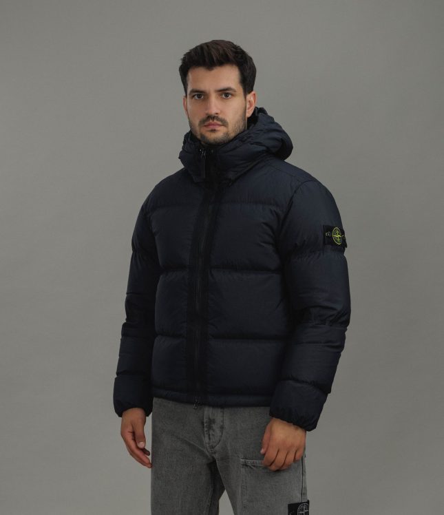 Чоловіча куртка STONE ISLAND MATT RIPSTOP CORDURA® DOWN JACKET 154100013-S0483 V0029, колір чорний | Ціна 59999 грн, фото 1