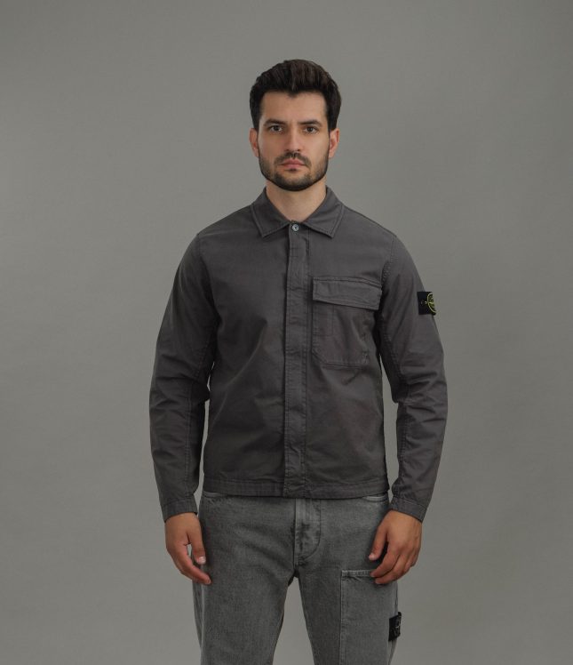 Чоловічий оверширт STONE ISLAND 151200013-S0A10 V0065, колір сірий | Ціна 27499 грн, фото 3