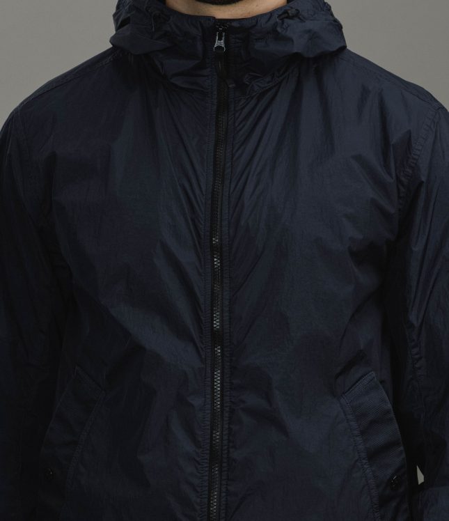 Чоловіча куртка STONE ISLAND GARMENT DYED CRINKLE REPS NY 154100001-S0A23 V0020, колір синій | Ціна 35999 грн, фото 3